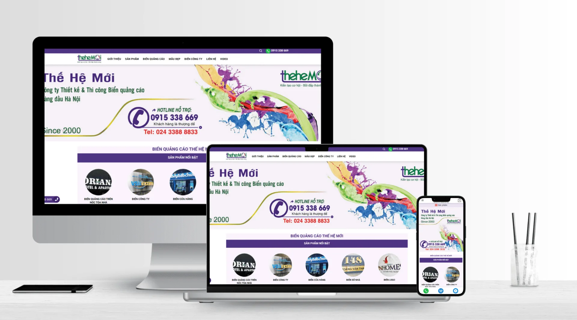 Website Biển Quảng Cáo 247
