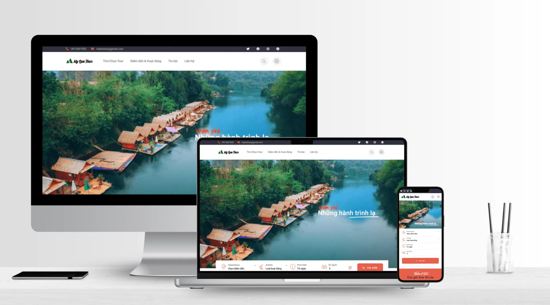 Website Du Lịch Lào - My Lao Tour