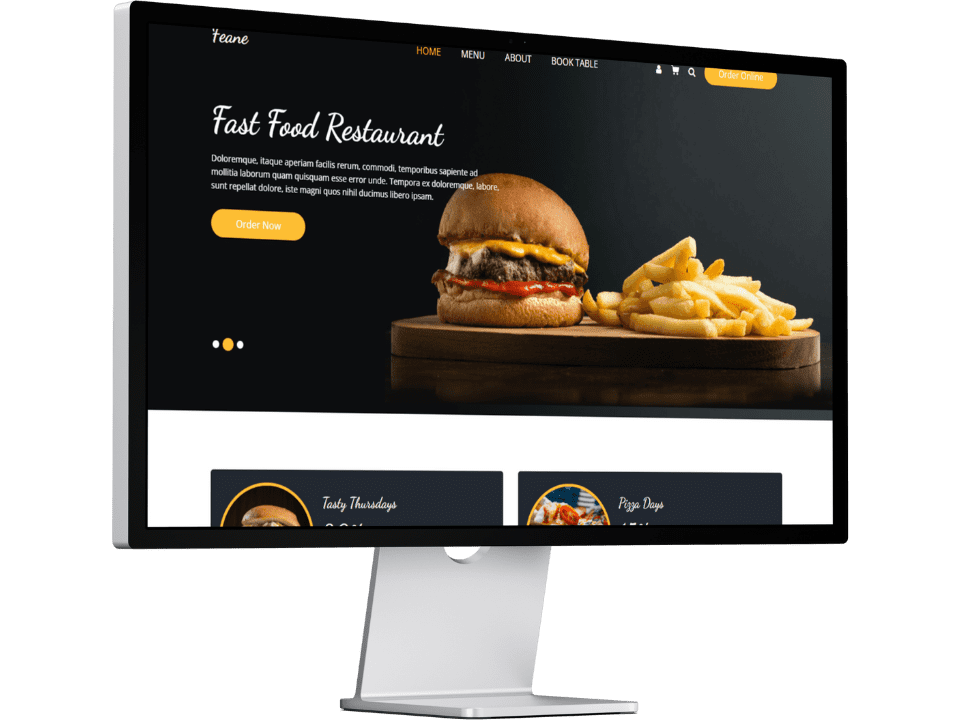 Tầm quan trọng của thiết kế website ẩm thực