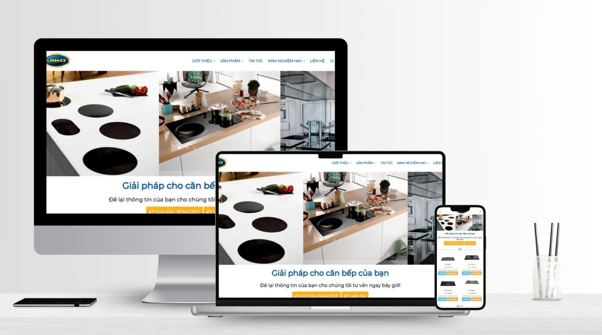 Website Bán Đồ Gia Dụng - Jiko