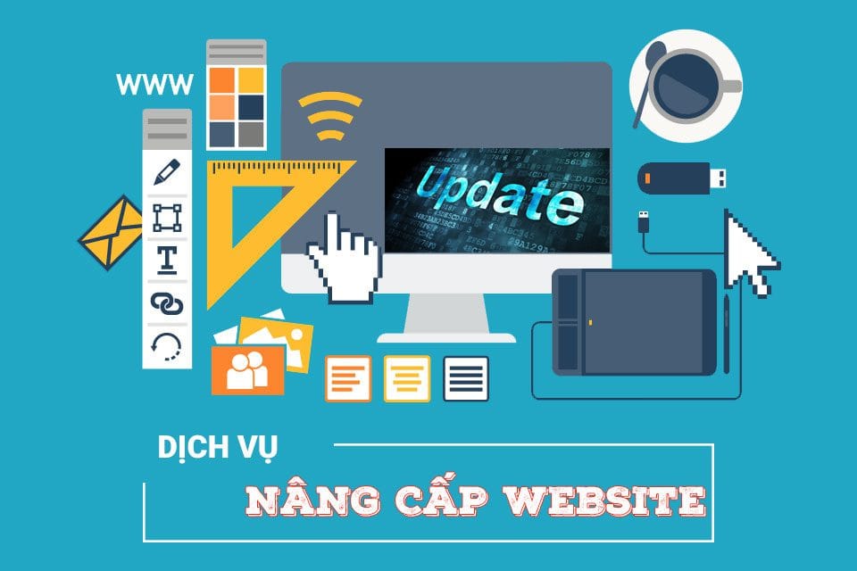 Nâng cấp Website